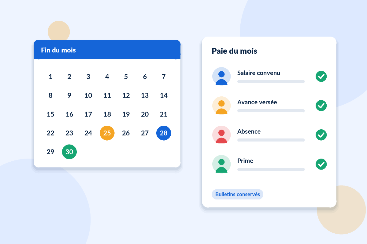 Illustration : Préparer la paie sans stress en fin de mois