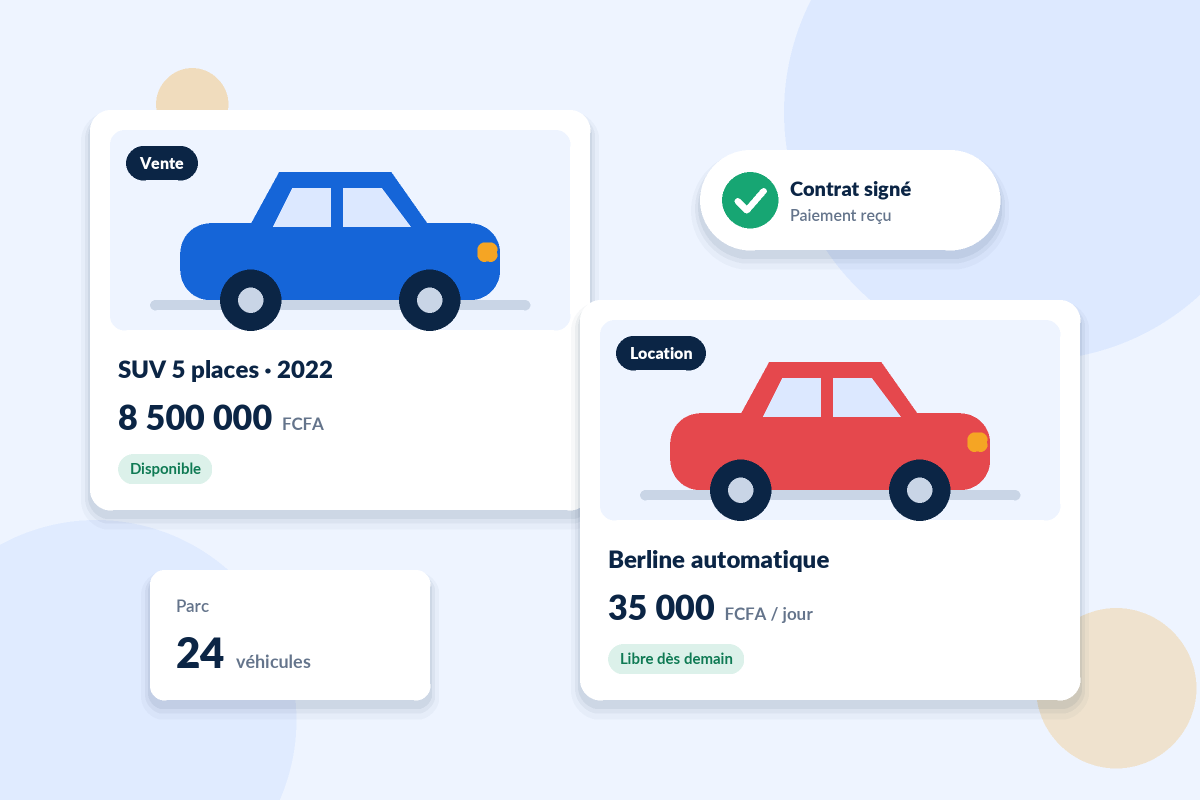 Véhicules en vente et en location dans KzAuto